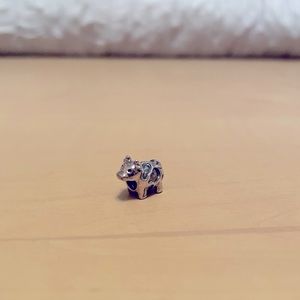 Chamilia sterling silver charm - cow